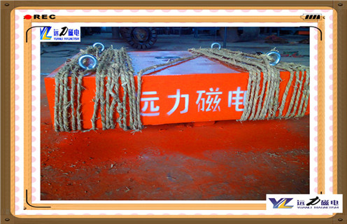 懸掛式永磁除鐵器磁場(chǎng)強度