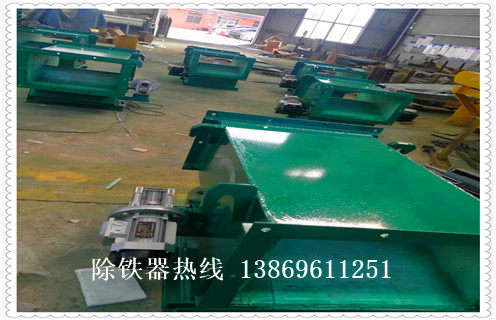 管道式永磁自卸式除鐵器，青海管道式永磁自動(dòng)除鐵器方案_遠力青海管道式永磁自動(dòng)除鐵器方案應用安裝示意圖型12000高斯_可定制工作原理