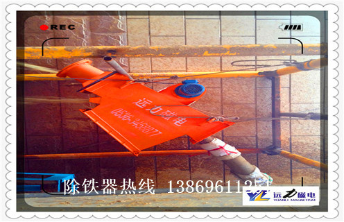 管道強磁鐵器，甘肅管道強磁除鐵器_甘肅管道強磁除鐵器廠(chǎng)家應用安裝示意圖型12000高斯_可定制工作原理