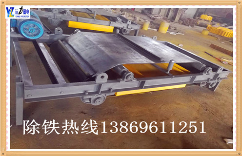 輸送帶除鐵器，云南輸送帶除鐵器價(jià)格_云南輸送帶除鐵器價(jià)格工作原理示意圖構造選型_廠(chǎng)家 