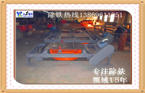 電磁自卸除鐵器，山西電磁自卸式除鐵器廠(chǎng)家_山西電磁自卸式除鐵器廠(chǎng)家廠(chǎng)家配件_型號及工作視頻