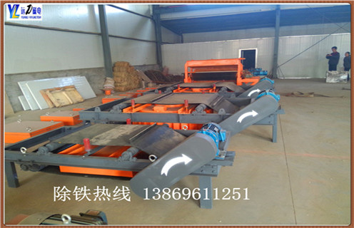 帶式永磁自卸除鐵器，廈門(mén)帶式永磁自卸式除鐵器_技術(shù)參數_廈門(mén)帶式永磁自卸式除鐵器安裝方式_如何換帶