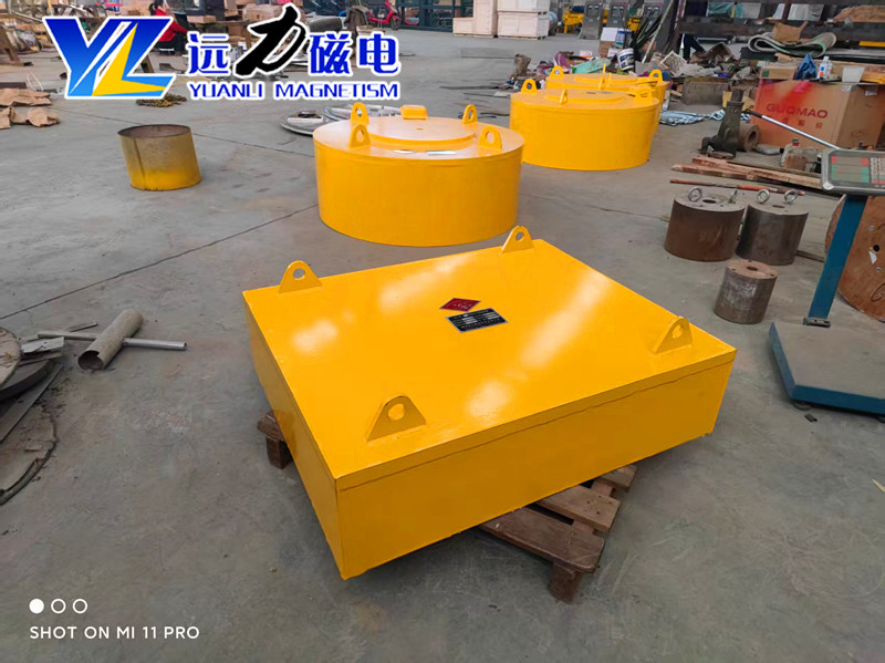 2026 高磁力耐磨輕型吊掛除鐵器木粉木屑物料除鐵設備遠力磁電全系列磁電裝置適配各類(lèi)生產(chǎn)工況